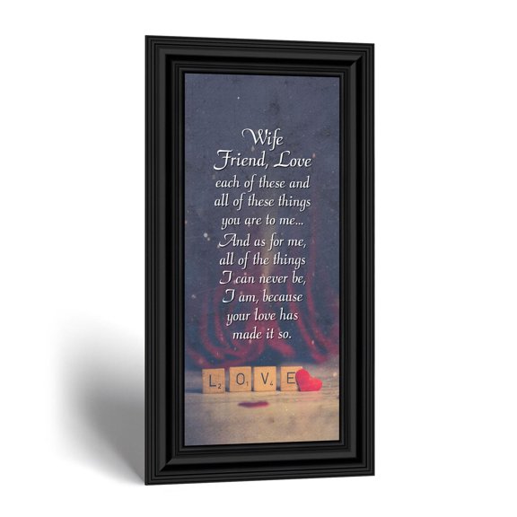 Picture Frame for Wife, Meaningful Gifts from Husband