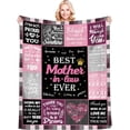 thumbnail image 1 of Wife Gifts Blanket, Wedding Anniversary Romantic Gifts for Wife, Wife Birthday Gifts from Husband, Presents for Wife, to My Wife Gifts, Mothers Day Wife Gift, Cozy Throw Blanket 60" x 50", 1 of 5