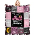 thumbnail image 1 of Wife Gifts Blanket, Wedding Anniversary Romantic Gifts for Wife, Wife Birthday Gifts from Husband, Presents for Wife, to My Wife Gifts, Mothers Day Wife Gift, Cozy Throw Blanket 60" x 50", 1 of 5