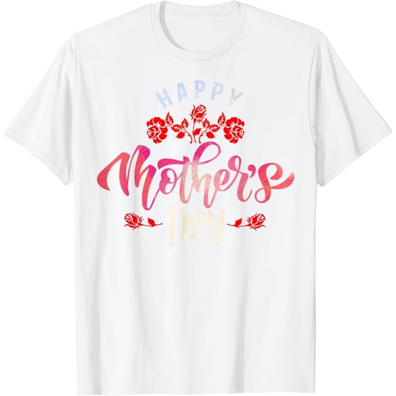 Wife, Mama, Women and Mom for Happy Mother′s Day T-Shirt100% cotton