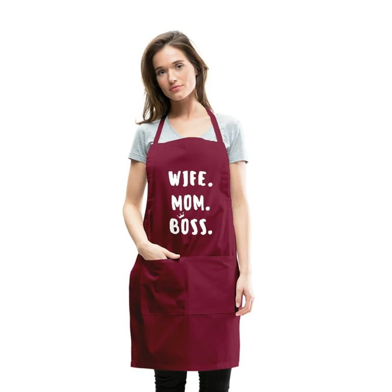 Ima /Mom Apron (Red) For Mother's Day