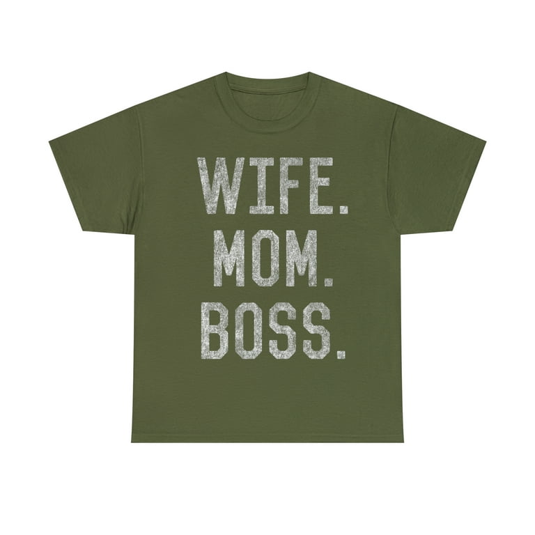t shirt wife mom boss
