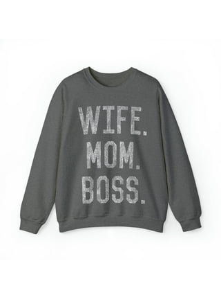 Wife mom boss sweater sale