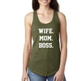 thumbnail image 1 of Wife. Mom. Boss. Racerback Tank, 1 of 1