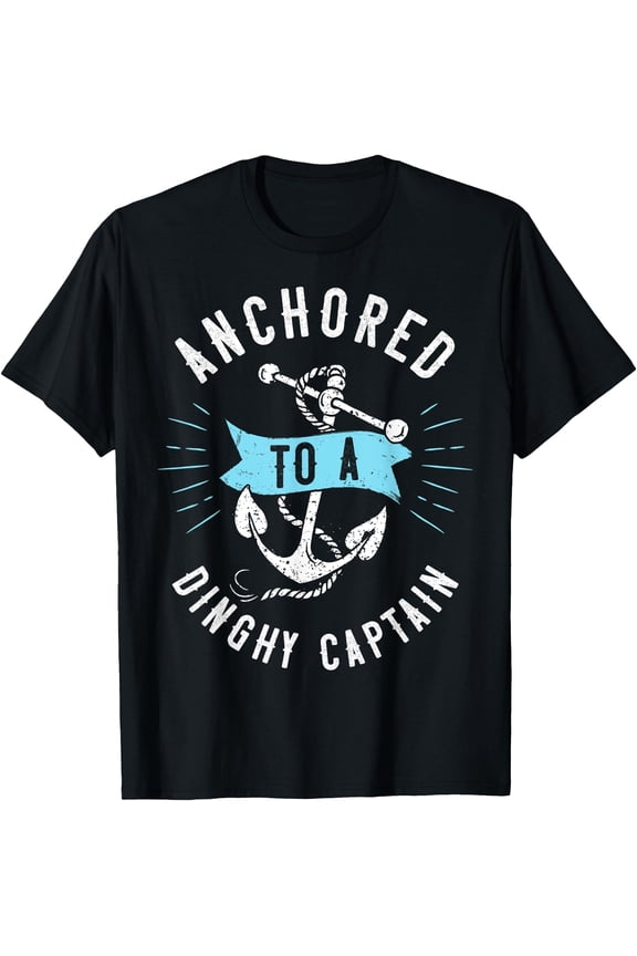 Wife Of A Dinghy Captain Boating Sailing Crew T-Shirt Unisex T-Shirt
