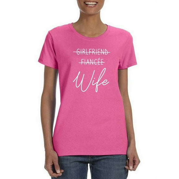 Wife T-Shirt Women -Smartprints Designs, Female Small