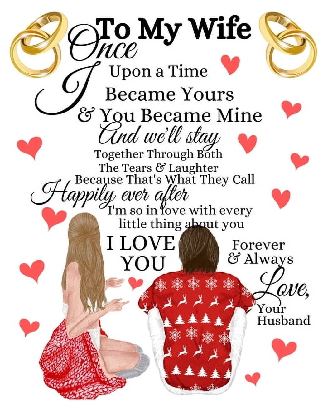 To My Wife Once Upon A Time I Became Yours & You Became Mine And We'll ...