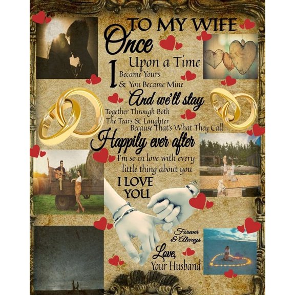 To My Wife Once Upon A Time I Became Yours You Became Mine And Well Stay Together Through Both The Tears Laughter: 20th Wedding Anniversary Gifts . Notebook Journal To Write In Ke 3347022998