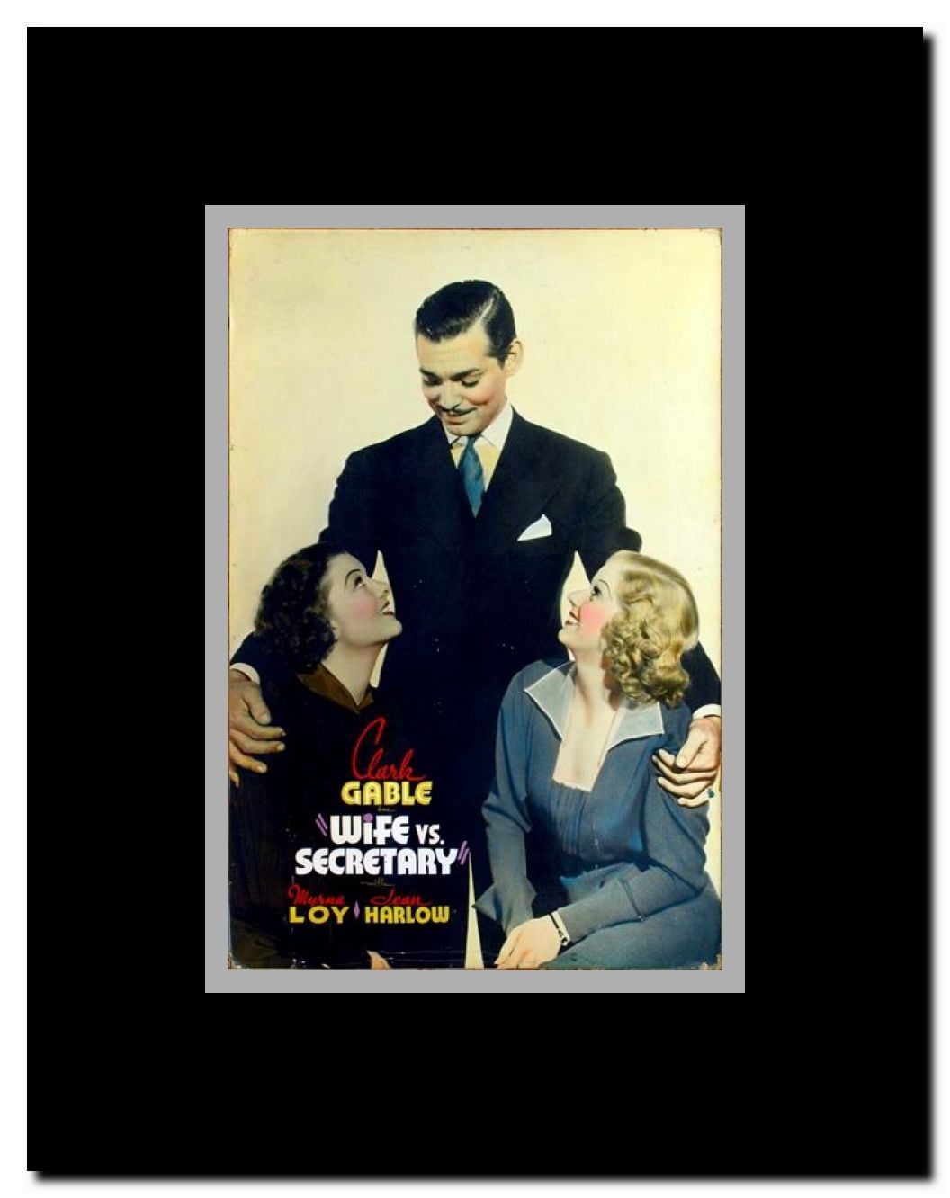 Wife vs. Secretary Framed Movie Poster