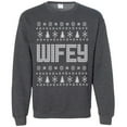 thumbnail image 1 of Wifey Ugly Holiday Sweatshirt Crewneck Sweatshirt, 1 of 1
