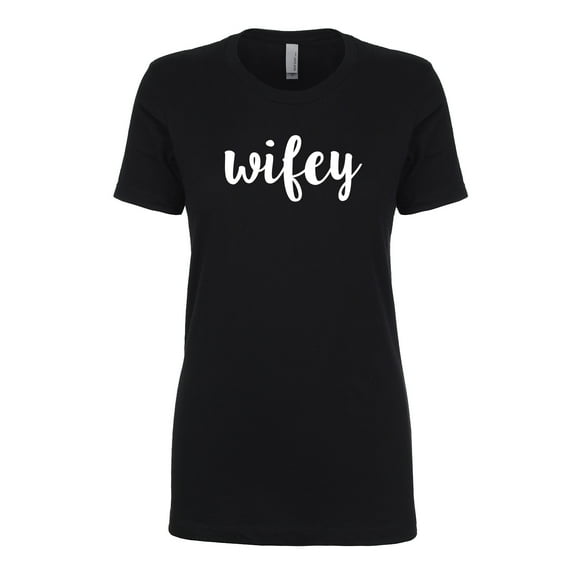 Wifey Women's crewneck tee