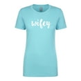 thumbnail image 1 of Wifey Women's crewneck tee, 1 of 1