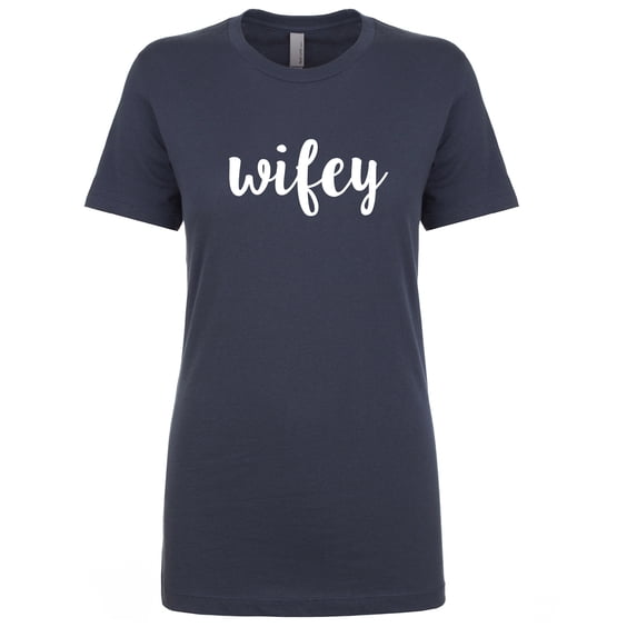 Wifey Women's crewneck tee