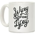 thumbnail image 1 of Wifey for Lifey White 11 Ounce Ceramic Coffee Mug, 1 of 1