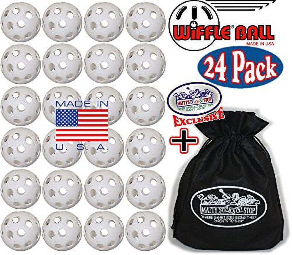 Wiffle Golf Balls, 24 Pack