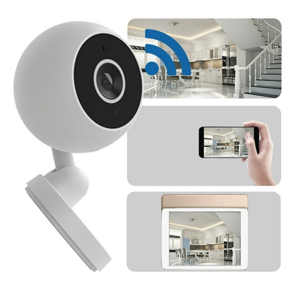 Wifi Camera with Night Vision, Wifi Remote Wireless Video Camcorders Camera with 64G Card, 4.4GHz WiFi Remote Monitoring, Built-In Microphone and Speaker
