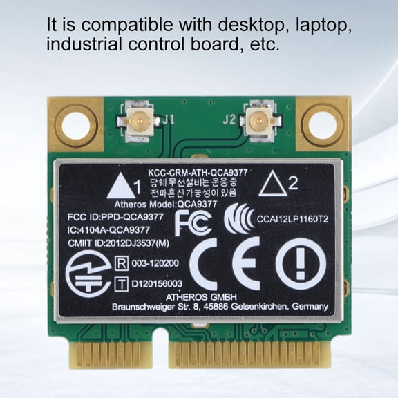 Wifi Card, Wireless Card, Internal Wifi Card Mini Pcie Wifi Card For Desktop PC