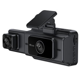 Wifi Dash Cam Front And Inside 1080P Car Driving Recorder With Ir Night Vision Gravity Sensor 32G Card Included
