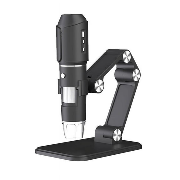 Wifi Digital Microscope 50X-1600X HD Electronic Microscopes with Adjustable Stand 8LED for Android/IOS for Repair