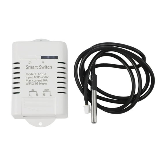 Wifi Enabled Smart Thermostat 16A 3000W Energy Consumption Monitoring Remote On/Off Voice Control Works With Home And Nest