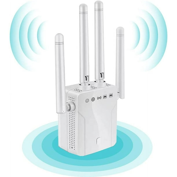 Wifi Extender Up To 1200Mbps Repeater,Covers Up To 4000 Sq.Ft And 35