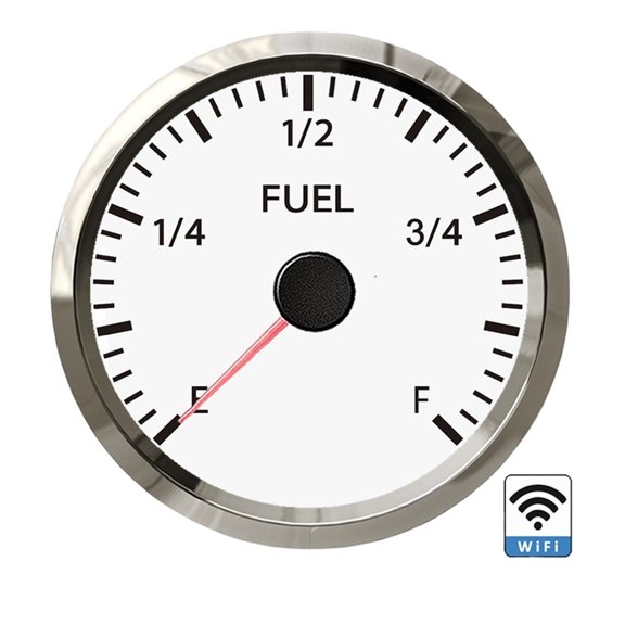 Wifi Fuel Level Gauge 0-190ohm For Fuel Float Sensor 240-33ohm 52MM Fuel Level Gauge Oil Level Meter Oil Tank ,High Precision