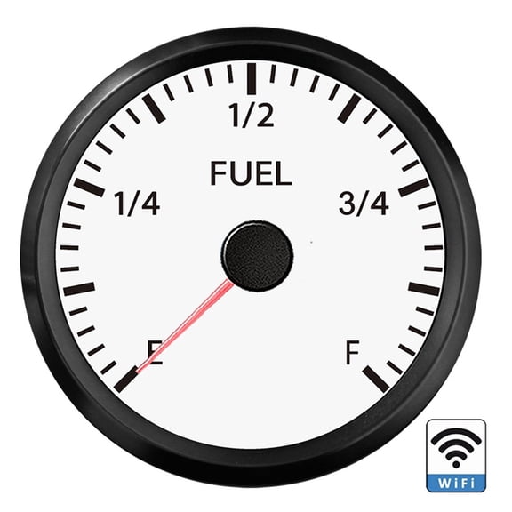 Wifi Fuel Level Gauge Waterproof Marine Boat Car Oil Tank Meter 10-180ohm 240-33ohm 9-32VDC ,Adding Safety