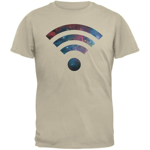 Wifi Galaxy Sand Adult T-Shirt - 2X-Large