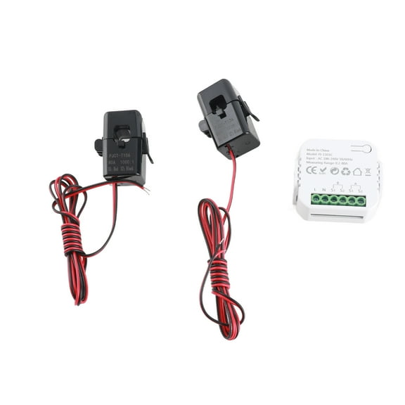 Wifi Intelligent Electricity Energy Meter Smart Power Production Consumption Bidirectional Meter With CT Current Transformer Support Real Time Monitoring Alert Function For Tuya