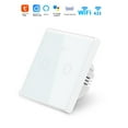 Wifi Led Smart Touch Light Switch No Neutral Wire Required App/Voice