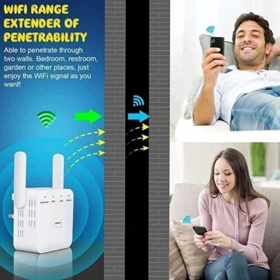 Wifi Range Extender Repeater Wireless Amplifier Router Signal Booster