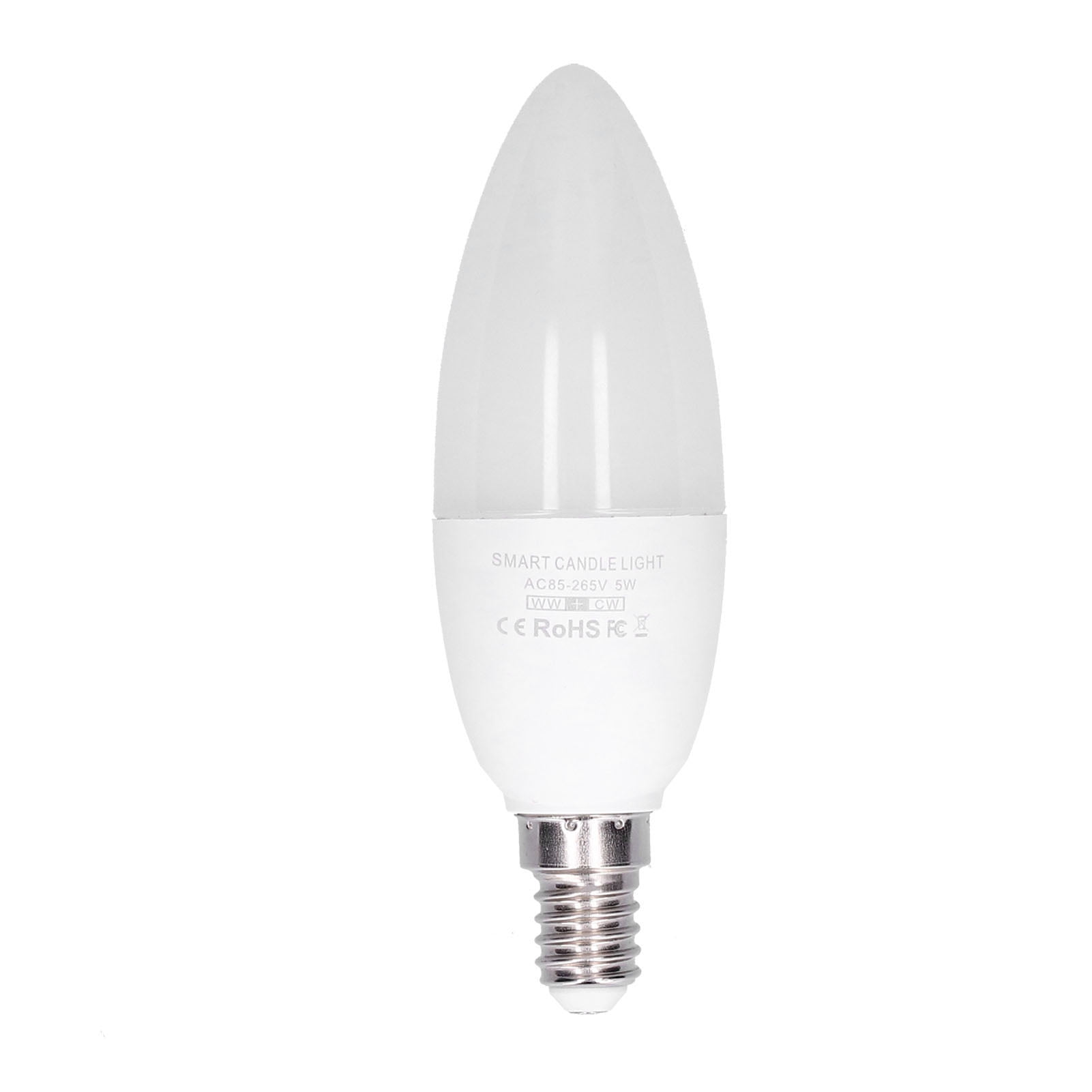 Wifi Smart Lamp Bulb E14 Bright Household APP Remote Control LED Bulb for Tuya Cold White 85‑265V