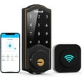 thumbnail image 1 of Wifi Smart Locks Deadbolt with Gateway Hub, Hornbill Keyless Entry Front Door Lock Digital Keypad, 1 of 10