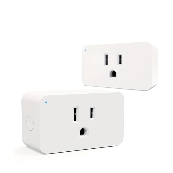 Wifi Smart Plug 5/2 Packs 15A, Timer & Group Control, APP Remote Access, Compatible with Alexa, Google for Home, for Home Automation, Smartthings & for Home Assistant