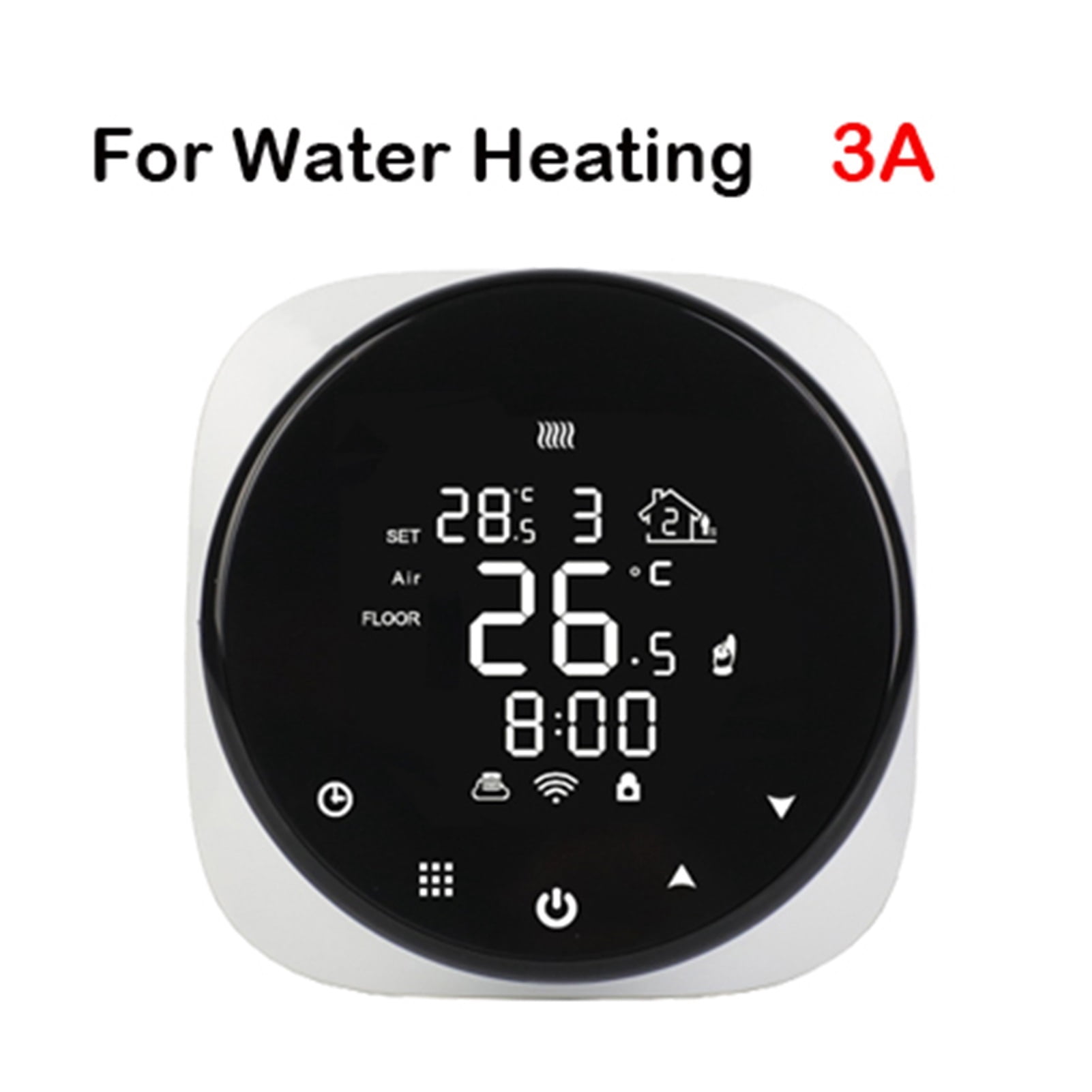 View of Wifi Smart Thermostat For Water/Electric Floor Heating/Water Gas Boiler ...