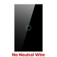thumbnail image 1 of Wifi Switch Smart Home Touch Rf Light Wall Panel 1/2/3 Gang Black Us 1 Gang Black, 1 of 9