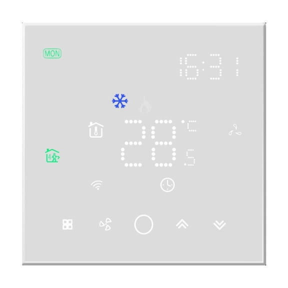 Wifi Thermostat For Air Conditioner Smart Thermotato Temperature Controller Regulator Smart Wireless ,Easy to Operate