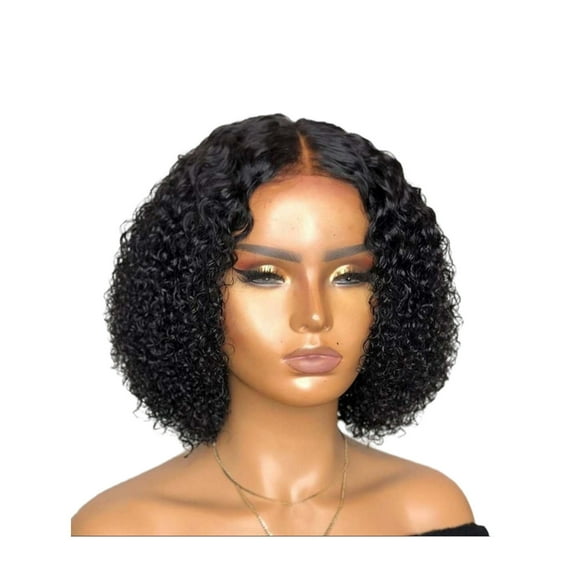 Wigs, Wigs for Women, Short Roll Curly Hair Middle Score Wig Fashion Natural Wig High Temperature Wire 13.77in Short Wig For Women Daily LifeParties, Festivals