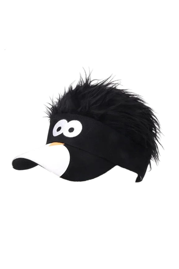 Wig Baseball Cap Funny Novelty Hat For Parties Festivals AndC0sp1ayEvent Adjustable Breathable Design