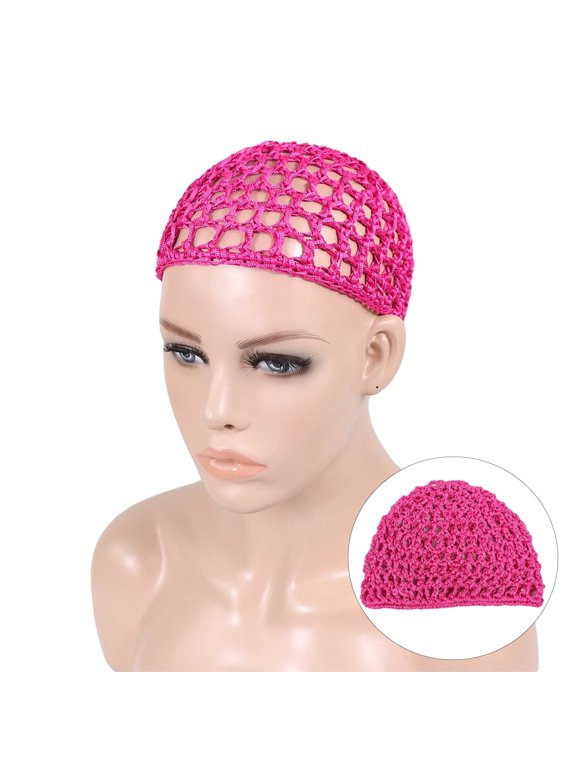 Wig Cap Breathable Mesh Braided Wig Cap Stretchable Crochet Wig Net Cap for Braids, Locs, Weaving And Wig Making