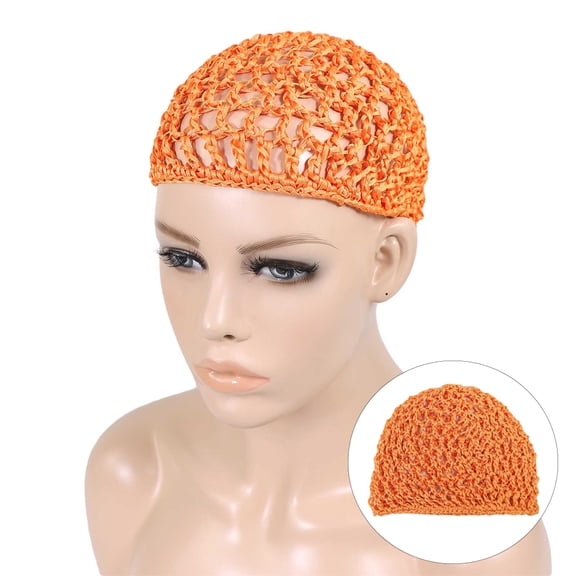 Wig Cap Breathable Mesh Braided Wig Cap Stretchable Crochet Wig Net Cap for Braids, Locs, Weaving And Wig Making