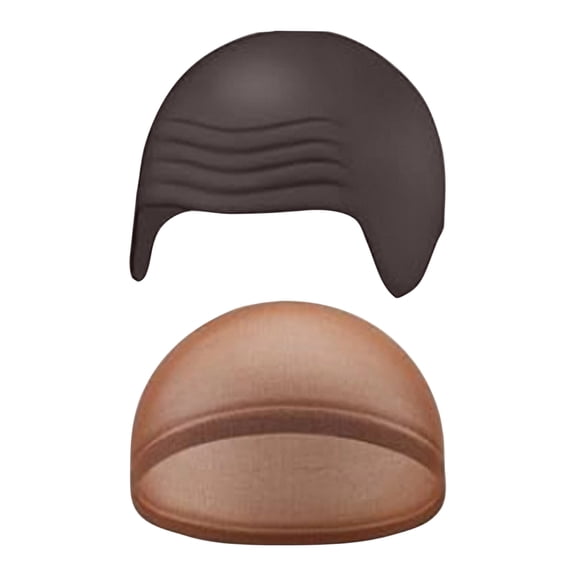 Wig Cap Set Premium Breathable Nylon Silicone Secure Comfortable Fit for All Day Wear