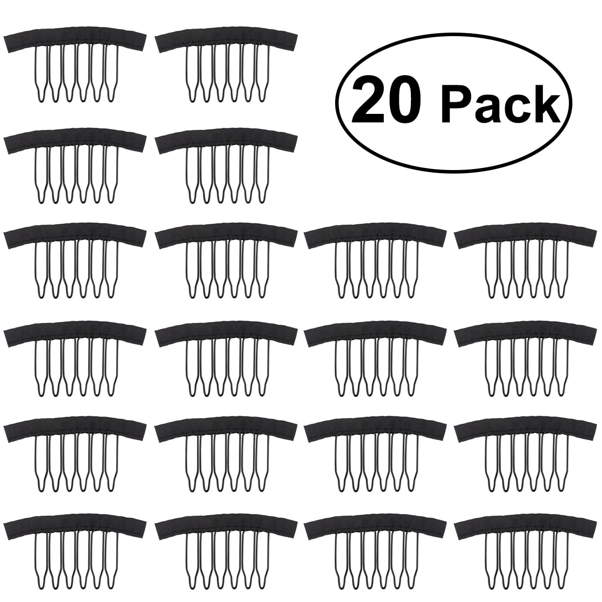 Wig Combs for Wig Caps Comb for Lace Wig Sewing Wig Steel Tooth Wig