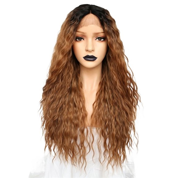 Wig Covers For Women With Long Curly Hair, Naturally Worn In Daily Life