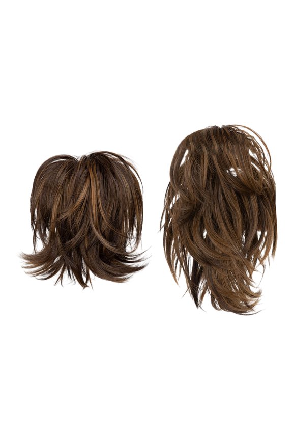 Wig & Extensions Messy Bun Hair Piece With Bendable Wire 8 Inch Clip For Women Straight Hair Bun & Ponytail Extension Clip In Ponytail End