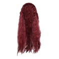 Wig Female Air Long Straight Hair Rose Net Silk Fiber Wig Headcover Hair U Wear Short Hair Wigs