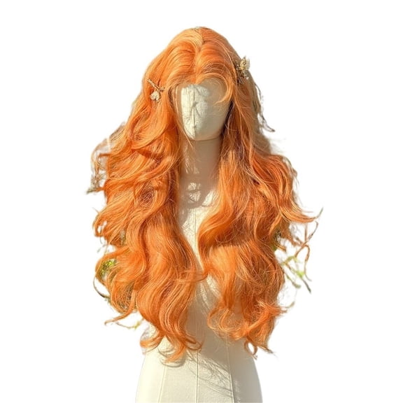 Wig Female Full Headset Long High Level Medium Split Large Wave Daily Styling