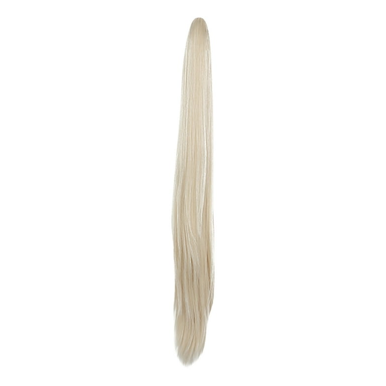 Wig Female Ponytail Wig Long Straight Hair Extension Piece Ponytail Wig Female Real Hair Manikin Head Braiding Hair Stand 360 Styling Head Mannequin