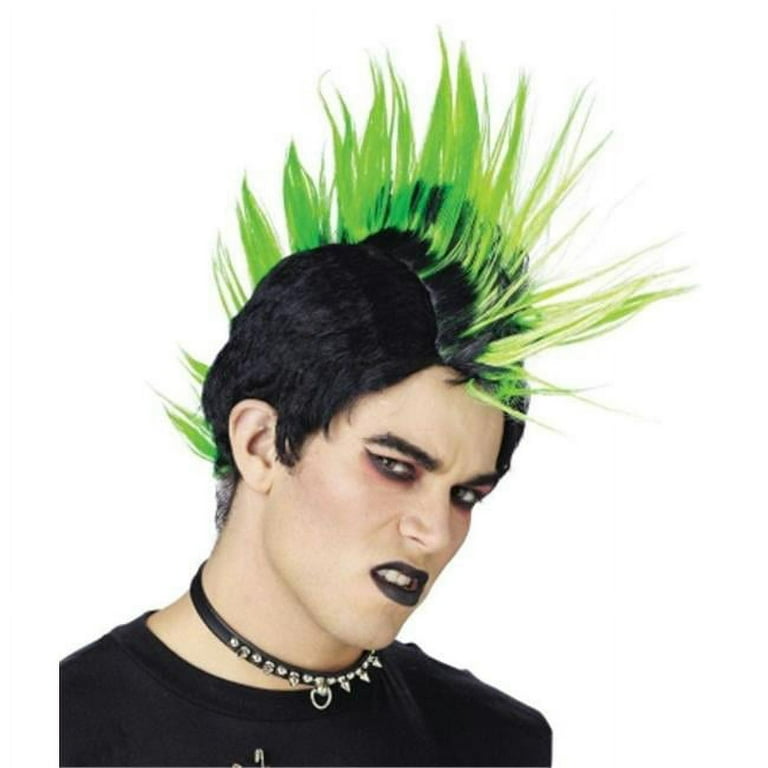 Wig Green Punk Rocker Walmart