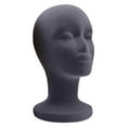 Wig Head Tall Female Foam Mannequin Wig Stand And Holder For Style